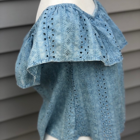 STYLE ENVY BLUE TOP SIZE M - Picture 5 of 5